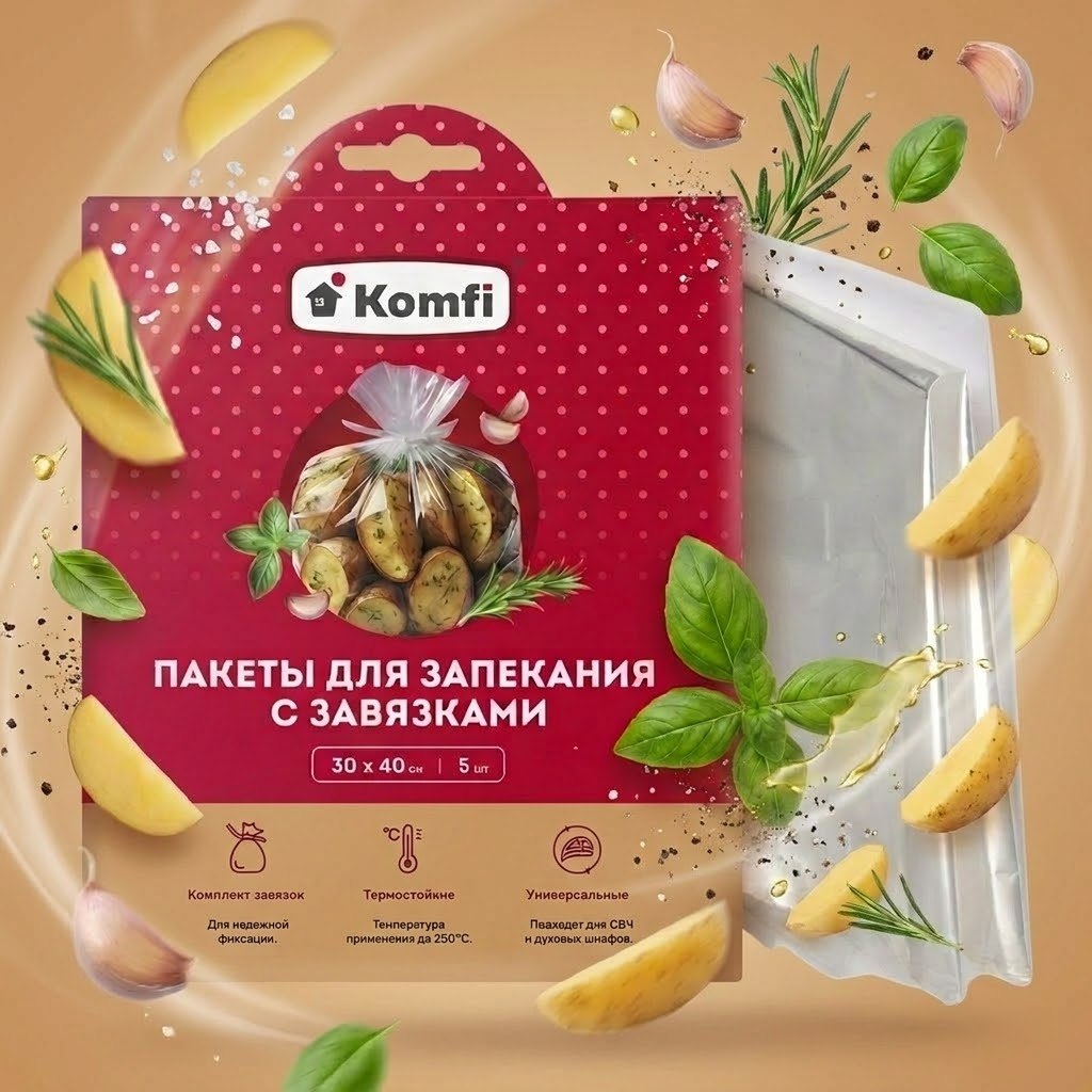 Рукава и пакеты для запекания