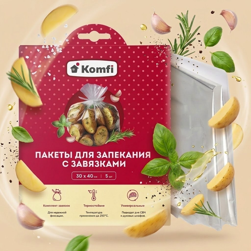 Рукава и пакеты для запекания