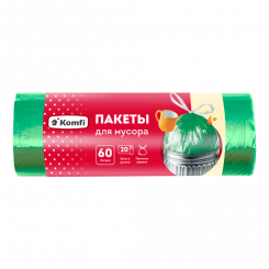 Пакеты для мусора с завязками