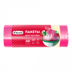 Пакеты для мусора с завязками